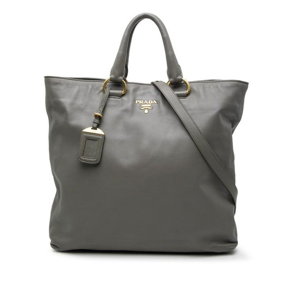 Prada Logo Tote Bag